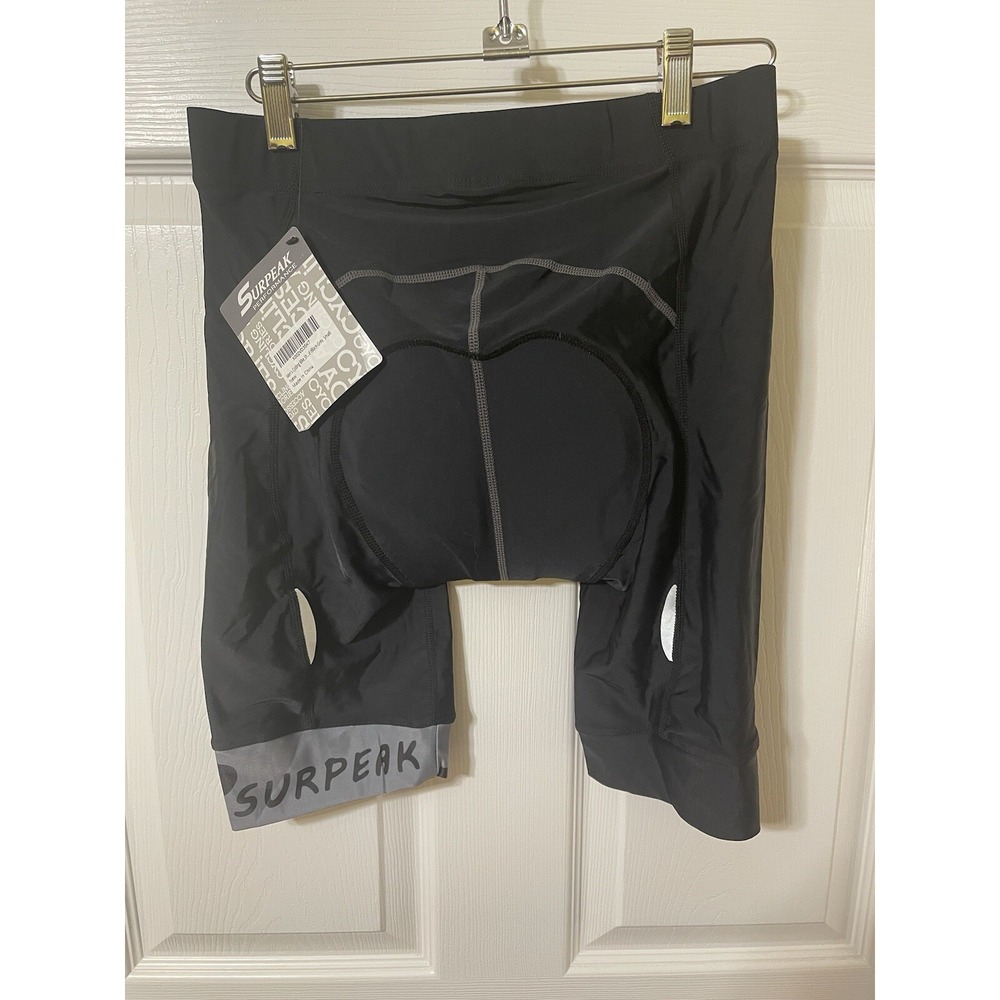 NWT Men's Surreal Cycling Bike Shorts‎ Size Small Black